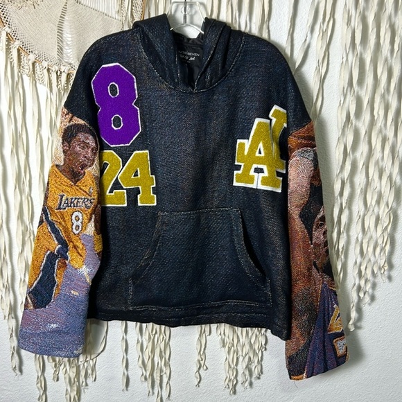 Seven Seven Kobi Bryant Pull Over Hoodie Size Small Unisex - Picture 1 of 10